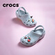 卡駱馳crocs七夕禮物檀健次同款經(jīng)典洞洞鞋輕便百搭男沙灘鞋包頭拖鞋10001 大氣灰-1FT 39 (240mm)