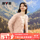雅鹿羽絨內膽短款內搭輕薄款羽絨服女冬季2025年早春保暖薄款外套 A款-粉色 L 【推薦105-125斤】