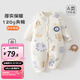 婧麒（JOYNCLEON）新生兒棉服秋冬季初生寶寶夾棉連體衣嬰兒加厚棉襖外出服冬款 動(dòng)物樂(lè)園直開(kāi) 80cm
