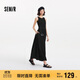 森馬（Semir）連衣裙女高腰拼接背心裙百搭2025夏優(yōu)雅圓領(lǐng)長裙通勤109325114015
