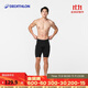 迪卡儂（DECATHLON）男士競速泳褲裝備緊身抗氯速干平角游泳褲黑44-4228803