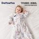 DOMIAMIA嬰兒睡袋暖感護肚一體睡袋保暖加厚寶寶防踢被睡衣 秋冬護肚款【適合溫度13-20℃】布拉格曲 S碼(推薦寶寶身高55-75cm)