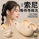 XVVMI2025新款索尼適用耳夾式藍(lán)牙耳機(jī)骨傳導(dǎo)概念無(wú)線運(yùn)動(dòng)耳機(jī)OWS開(kāi)放式跑步不入耳式主動(dòng)降噪超長(zhǎng)續(xù)航 膚色 【HiFi立體音+無(wú)感】