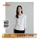 旅途原品 白t恤女純棉七分袖有機新疆棉原創(chuàng  )設計基礎全棉長(cháng)絨棉休閑百搭秋 白色 - 現貨 M