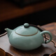 陶藝公社 茶壺 汝窯功夫茶具家用辦公內(nèi)開片泡茶器手工泡茶壺西施龍蛋單壺 富貴壺-172ml 172ml
