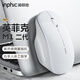 英菲克（INPHIC）M1二代無線藍(lán)牙鼠標(biāo)可充電辦公輕音電量顯示便攜人體工學(xué)三模適用蘋果惠普華為筆記本電腦ipad通用 【100%右手選這個(gè)+側(cè)翼指托+光面】陶瓷白