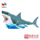 MegaHouseMH 3D立體拼圖 鯊魚(yú) 卡通周邊 趣味拼裝禮物桌面擺件 塑唐玩具