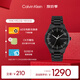 凱文克萊（Calvin Klein）CK標志系列情侶款石英表男表送男友黑色25200040節(jié)日禮物
