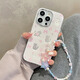 鹿途者 DEERWALK可愛(ài)少女心蝴蝶結(jié)貓咪適用蘋果16pro手機(jī)殼iphone15帶鏈條13promax網(wǎng)紅12高級(jí)感小眾14新款保護(hù)套 粉底-蝴蝶結(jié)貓咪+鏈條 iPhone 16 Pro