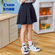 喬丹（QIAODAN）童裝女童裙褲兒童五分褲夏季款大童洋氣短裙夏裝短褲薄-130