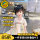 G.DUCKKIDS兒童漢服女童夏裝連衣裙夏季仙古裝新款中國(guó)風(fēng)女孩唐裝童裝襦裙子 粉色 100 建議身高90-100cm年齡3-4歲