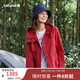 LAFUMA樂(lè )飛葉戶(hù)外沖鋒衣 2025防水夾克防雨登山硬殼外套 LFJA5AS60 樂(lè )菲紅RD 165/84A （38）