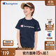 Champion【涼感科技】冠軍男女童短袖T恤2025夏季新款大小童親子裝上衣