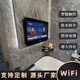 YAWATER防水電視機智能觸屏鏡面觸摸洗手間魔鏡電視酒店浴室?guī)娨暥ㄖ茟敉夥烙陱V告顯示屏鏡子投屏魔鏡 22英寸 黑色 防水電視 官方標(biāo)配 WiFi