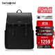 新秀麗（Samsonite）雙肩包電腦包15.6英寸男女牛皮革背包大容量出差旅行包NV0*003