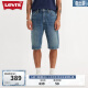 Levi's李维斯24春季新款男士牛仔短裤宽松直筒复古潮流时尚百搭 中蓝色 32 12