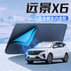 心夢思適用吉利遠景X6專用汽車遮陽擋防曬板隔熱傘前擋風(fēng)玻璃簾用品pro 單層基礎(chǔ)款 遠景X6