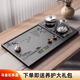 微舟烏金石茶盤(pán)帶燒水壺一體直排水式茶托盤(pán)家用辦公室全自動(dòng)電器套裝 憶江南60*45+底部上水玻璃雙爐