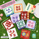 獅洛德 創(chuàng)意勵(lì)志小賀卡11cm祝?？粞钥ㄋ屯瑢W(xué)禮物裝飾感謝卡生日卡片10張裝不重復(fù)