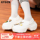卡駱馳（crocs）雪屋Clog洞洞鞋戶(hù)外厚底沙灘鞋女鞋拖鞋涼拖涼鞋 M6W8