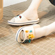 卡駱馳（crocs）拖鞋男女鞋 2025新款運動(dòng)休閑沙灘鞋透氣耐磨防滑涼拖涼鞋拖鞋男 貝雅一字拖/白色-藍色 41 -42 M8W10