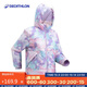 迪卡儂兒童滑雪服冬季防水保暖棉衣棉服童裝體育運動(dòng)紫色125-4663989