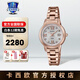 卡西歐（CASIO）手表女表女士小表盤(pán)指針表4522輕奢防水表女生節日禮物送女友 SHE-4522CG-4A 光能+藍寶石鏡面