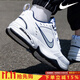 耐克（NIKE）男鞋2025秋冬季鞋子輕便減震老爹鞋復古運動(dòng)鞋休閑鞋透氣跑步鞋 415445-102白/銀LOGO/Air氣墊 建議大半碼 42