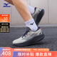 美津濃（MIZUNO）ASTRO PLUS II 進(jìn)階厚底緩震回彈跑鞋男女夏季透氣專(zhuān)業(yè)體考慢跑鞋 03/平菇灰/深影藍/鐵青灰 42.5 (275mm)