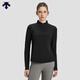 迪桑特 WOMEN’S TRAINING 女士  長(cháng)袖針織衫 內搭 BK-BLACK M 165/84A