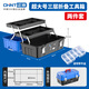 歐帝斯三層折疊工具箱收納箱家用大容量車載手提箱大號多功能電工維修箱 超大號折疊三層工具箱【贈零件盒】