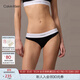 Calvin Klein內衣【甄選禮盒摩登引力帶】25女士ck羅紋比基尼內褲女QF8022AD UB1-太空黑 1條 S