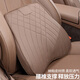 S.CHUANG大眾汽車(chē)頭枕腰靠帕薩特邁騰速騰途觀(guān)朗逸寶來(lái)探岳途昂攬巡ID系列 腰靠（靠墊）棕色1個(gè) 護頸舒腰