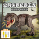 恐龍島玩具  DINOSAURS’ISLAND TOYS恐龍玩具兒童生日禮物侏羅紀競技霸王龍男孩玩具3-6歲仿真模型 53cm巨獸霸王龍（可搖頭甩尾）