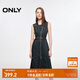 ONLY秋季復(fù)古設(shè)計(jì)感顯瘦中長(zhǎng)款牛仔裙連衣裙女|124342034 J35 復(fù)古 S (160) 80A