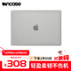 INCASEEdge適用于蘋(píng)果24/23年MacBookPro16英寸M4/M3新款筆記本電腦保護殼纖薄便攜保護殼磨砂透明色