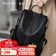 朱爾雙肩包女輕奢真皮背包女防盜女士雙肩包軟皮旅行背包女生日禮物
