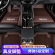 小昌哥奔馳S級(jí)真皮汽車腳墊 全包圍汽車主駕駛原廠裝絲圈奔馳汽車專用 真皮+仿羊絨雙層款【咖色】 奔馳S級(jí)專用
