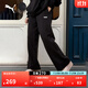彪馬（PUMA）寬松直筒闊腿運動(dòng)褲男女情侶秋冬休閑純棉針織長(cháng)褲692897 黑色-01 XL (185/82A)