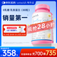 VETWISH唯特適乳鐵蛋白貓咪0乳糖寵物狗狗鼻支提高免疫力貓狗通用80粒