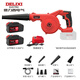 德力西（DELIXI）鋰電鼓風(fēng)機(jī)小型家用吹灰大功率充電式工業(yè)吹風(fēng)機(jī)無(wú)線除塵器