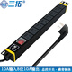三拓 TS8008機柜PDU電源插座機房插排10A輸入8位10a輸出新國標(biāo)孔開關(guān)模塊1.5平方線芯2500W