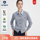 Navigare意大利小帆船圓領(lǐng)針織開(kāi)衫女士秋冬款長(cháng)袖休閑外套氣質(zhì)內搭毛衣女 太空灰 L 碼