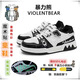 vnxifm暴力熊男鞋兒童低幫板時(shí)尚潮鞋百搭休閑運動(dòng)透氣寶寶鞋親子鞋 268白黑童鞋 29碼