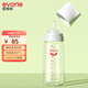 愛得利（evorie）玻璃奶瓶 寬口徑奶瓶 嬰兒奶瓶300ml (6個(gè)月+)