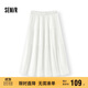 森馬（Semir）半身裙女松緊腰蛋糕裙百搭2025夏季肌理雪紡長(cháng)裙垂感107425120060