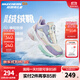 Skechers斯凱奇兒童絨絨靴（躍界系列）男童冬短靴旋鈕女童加絨鞋302528L 女童/自然色/多彩色/NTMT 36