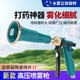 澳林進(jìn)口霧化打藥機(jī)噴槍臺(tái)灣農(nóng)用電動(dòng)噴霧器高壓柱塞泵果樹噴霧槍 綠 超霧大+配件包（18米）