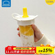 樂(lè )扣樂(lè )扣（LOCK&LOCK）兒童吸管水杯tritan材質(zhì)學(xué)生戶(hù)外便攜手拎果汁奶茶杯子520ml白色