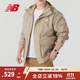 NEW BALANCE NB休閑運動(dòng)工裝外套男款防風(fēng)保暖連帽梭織夾克 AMJ51325 AMJ51325-SOT 2XL